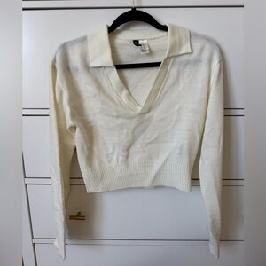 H&M Cream Knit Sweater